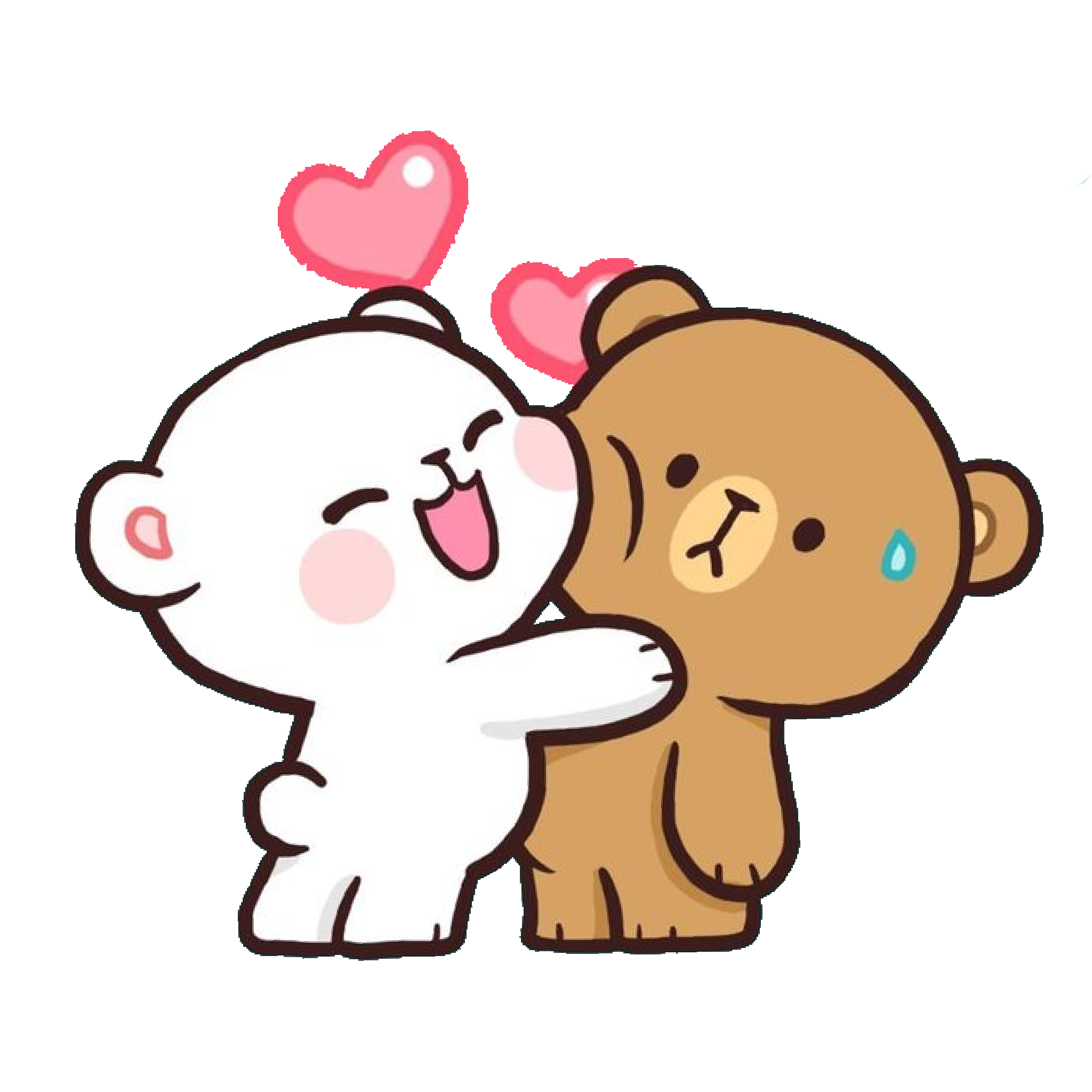 Milk & Mocha cuddle